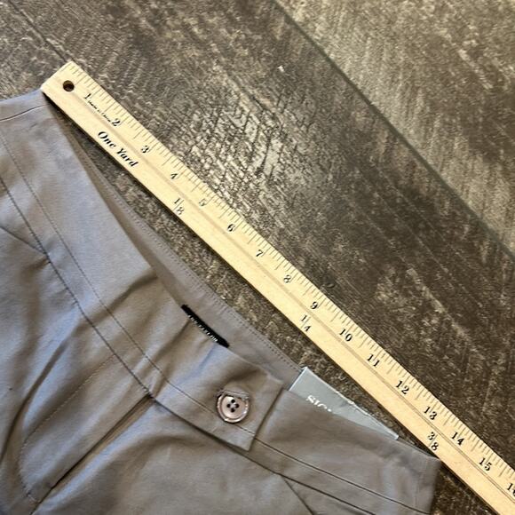 NWT Ann Taylor Women's Signature Fit Cropped Leg Dark Beige Size 0 - Picture 5 of 7